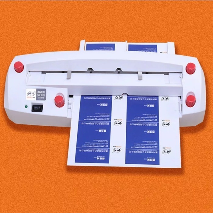Jual Avpro Sk316 Electric Card Name Cutter Machine A4 Size 90X54Mm ...