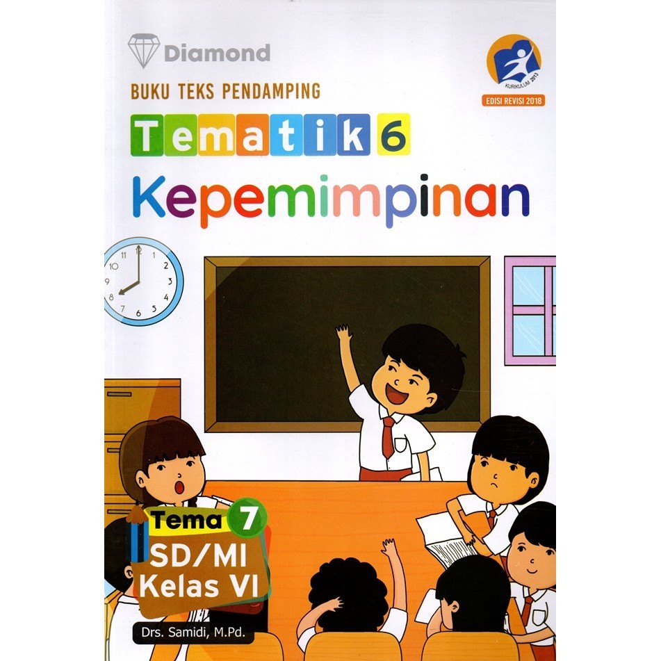 Jual Buku Teks Pendamping Tematik 6 Tema 7: Kepemimpinan Sd/Mi Kelas VI ...