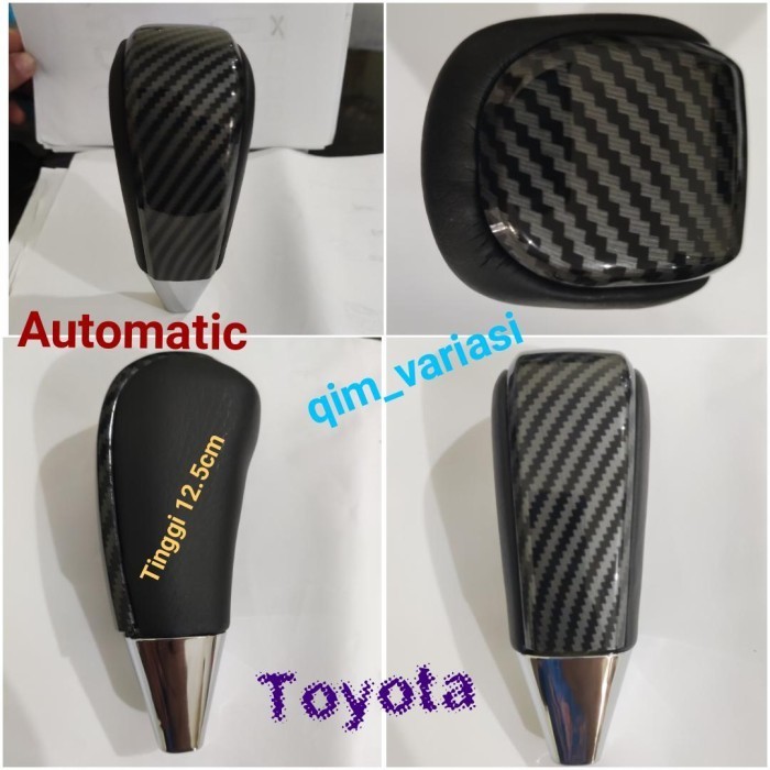Jual Gear Shift Knob Knop AT Automatic Matic Toyota Innova Camry ...