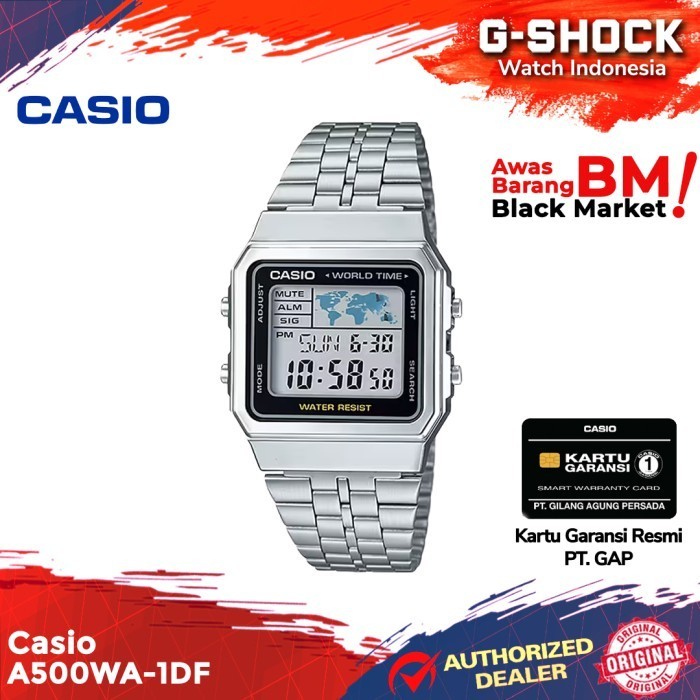 Jual Casio General A500Wa-1Df A500Wa 1Df A500Wa A500 | Shopee Indonesia