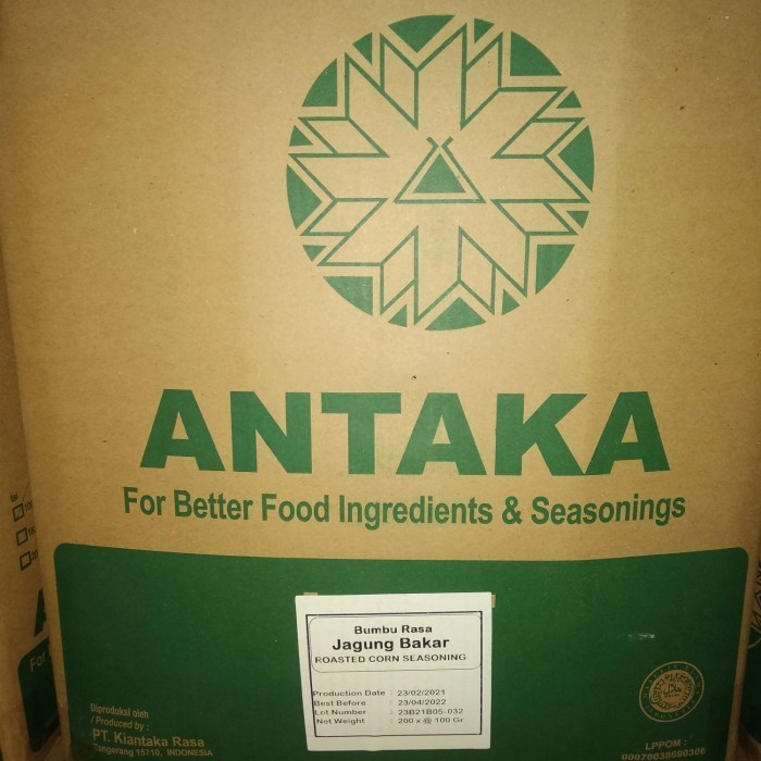 Jual Bumbu Tabur Antaka Per 1 Dus Karton Isi 200 Pcs X @ 100 Gr Semua ...
