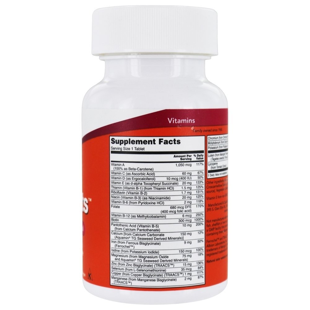 Jual Vitamin Suplemen Daily Vits Now Multi Vitamin dan Mineral 100 ...