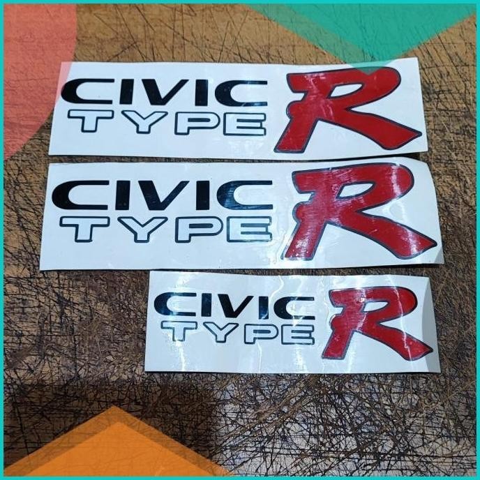Jual Sticker Civic type R ek9, ek4, eg, estillo, dll 19F3B2024 last ...