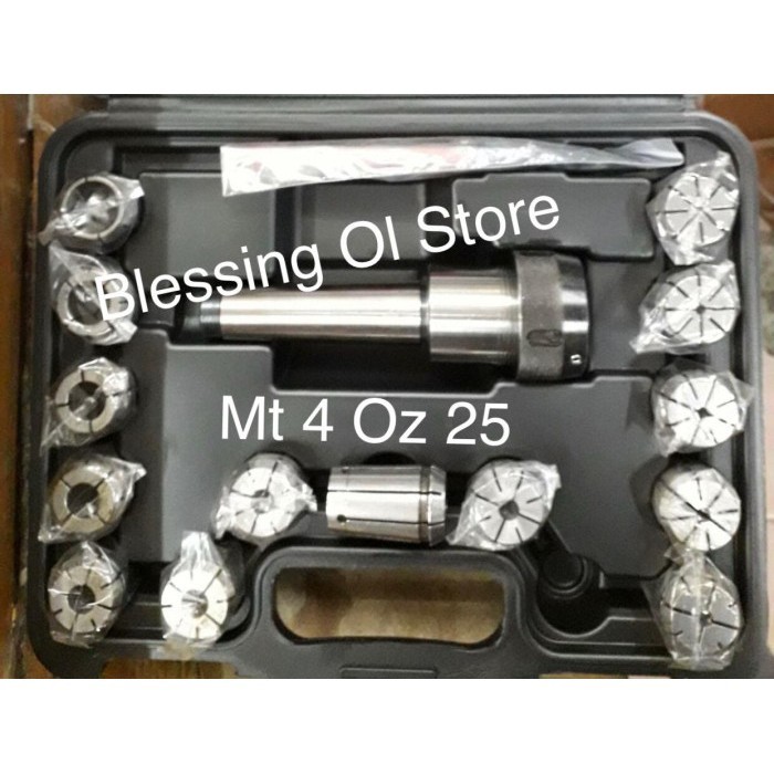 Jual Colet Chuck Milling Machine / Colet Bor Duduk Miling Mt4 Oz 25 Set ...