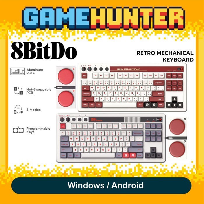 Jual 8Bitdo Retro Mechanical Keyboard | Shopee Indonesia