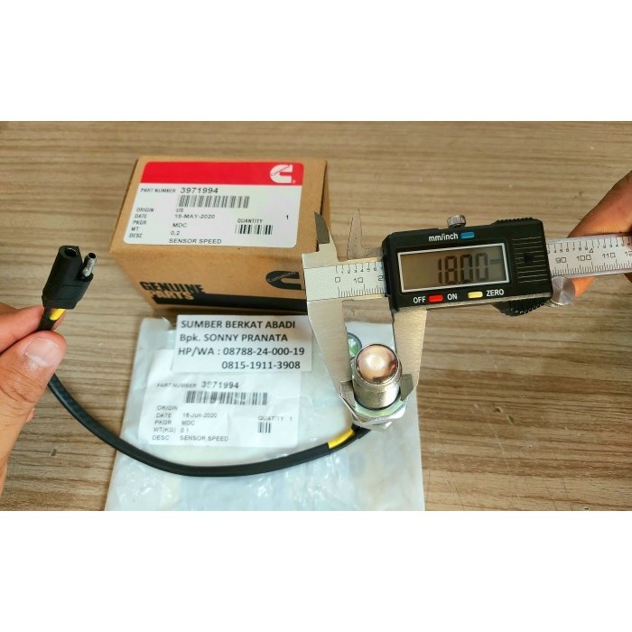 Jual Ready Cummins 3971994 Mpu Engine Speed Sensor PickUp
