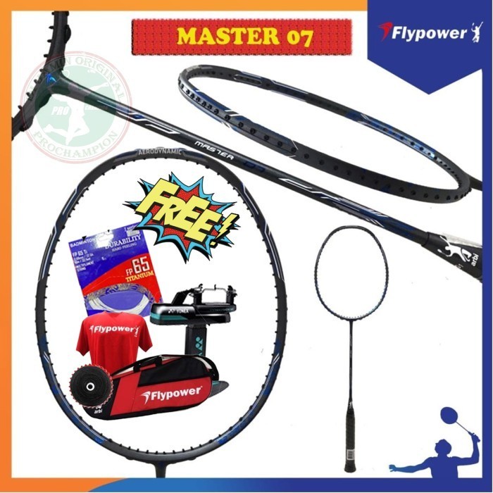 Jual FLYPOWER MASTER 07 RAKET BADMINTON ORIGINAL | Shopee Indonesia