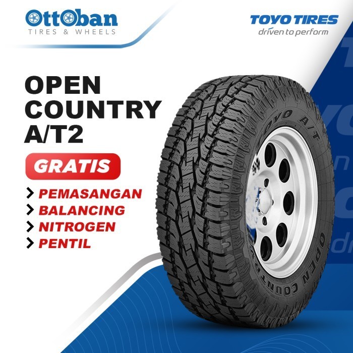 Jual TOYO TIRES OPEN COUNTRY AT2 LT 285 75 R16 126R BAN MOBIL Shopee