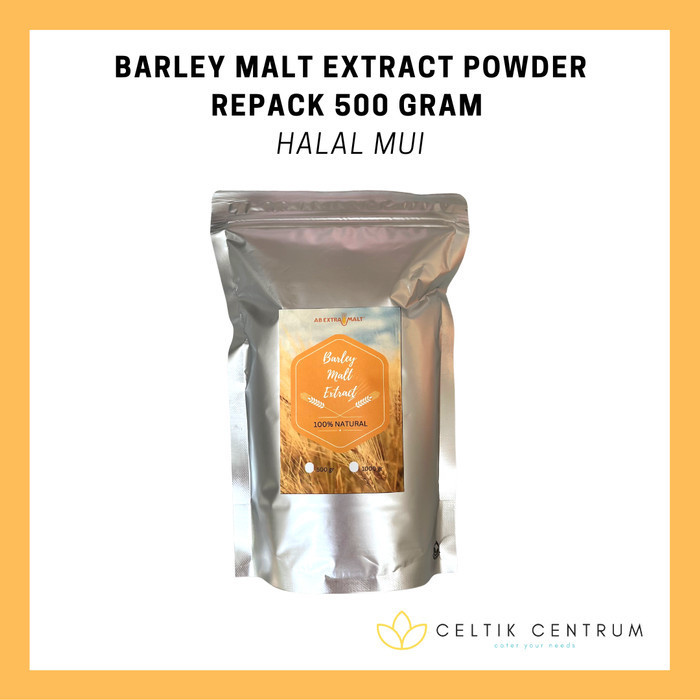 Jual Barley Malt Extract Powder 500 Gram Halal Shopee Indonesia