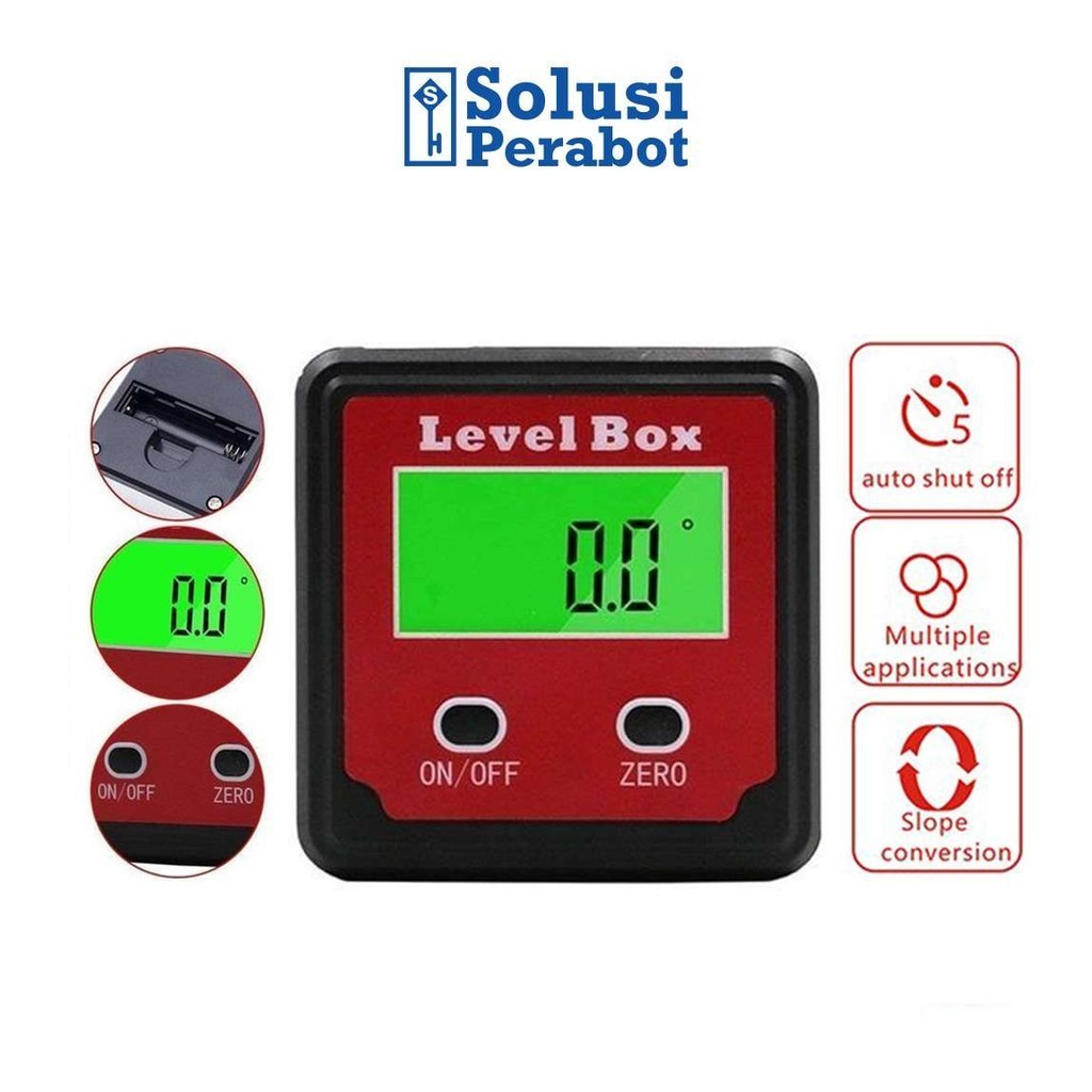 Jual Inclinometer Digital SP / Mini Protractor / Alat Ukur Sudut ...