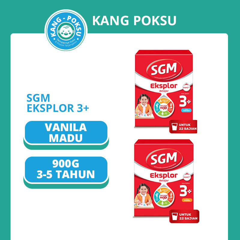 Jual SGM EKSPLOR 3+ VANILA MADU 900 GR SGM 3 900 GR SUSU ANAK MURAH ...