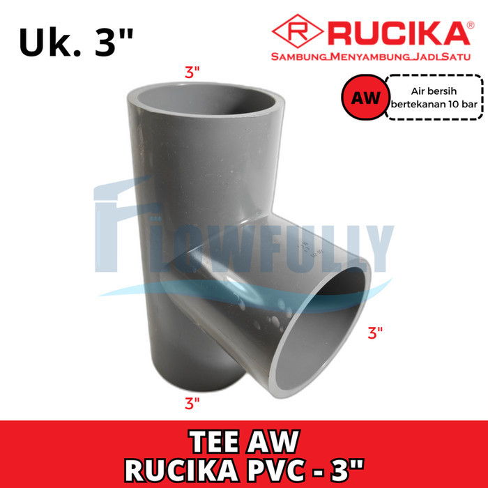 Jual TEE AW 3 inch RUCIKA TEE TS POLOS 3