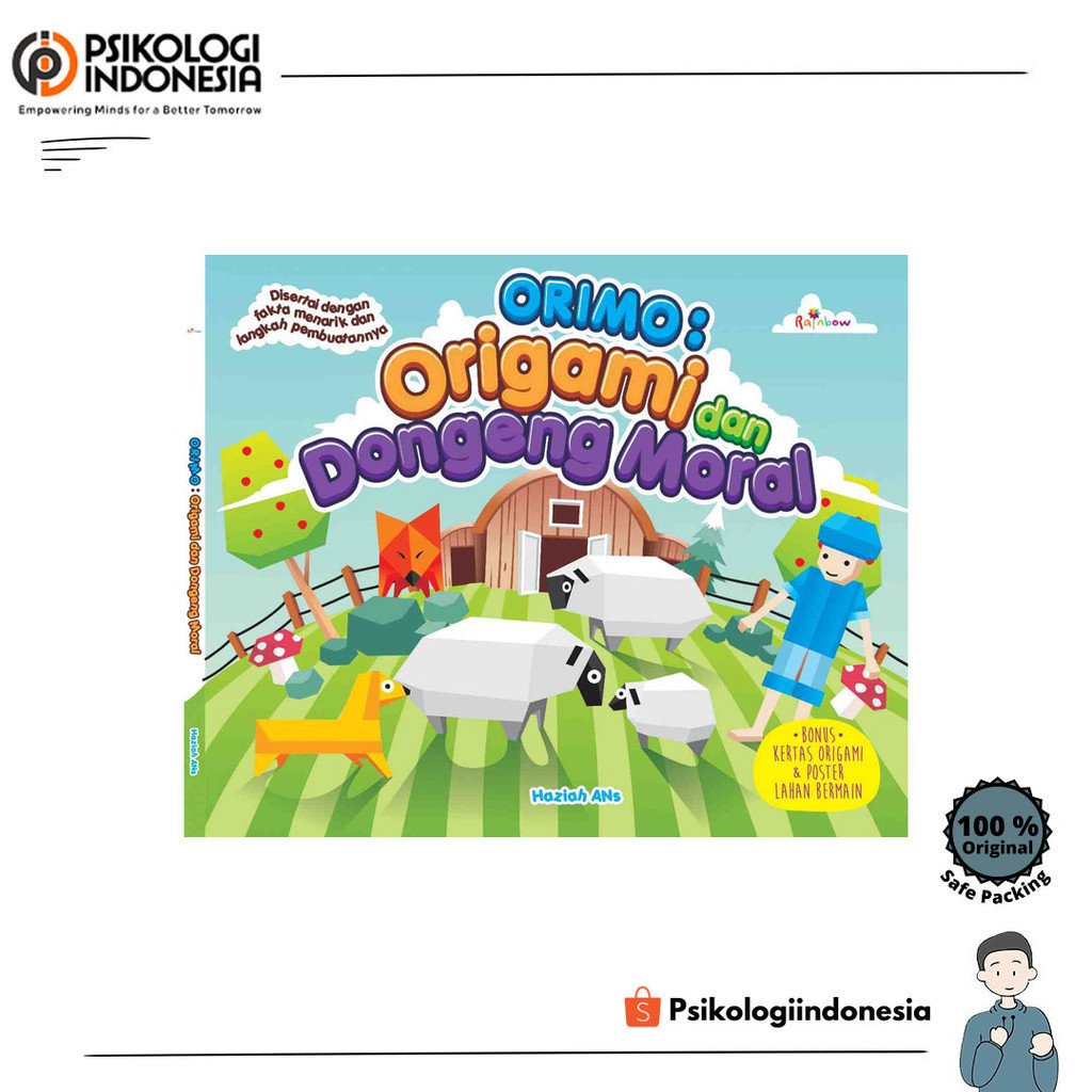 Jual Orimo: Origami Dan Dongeng Moral+Kertas Origami Dan Poster Lahan ...