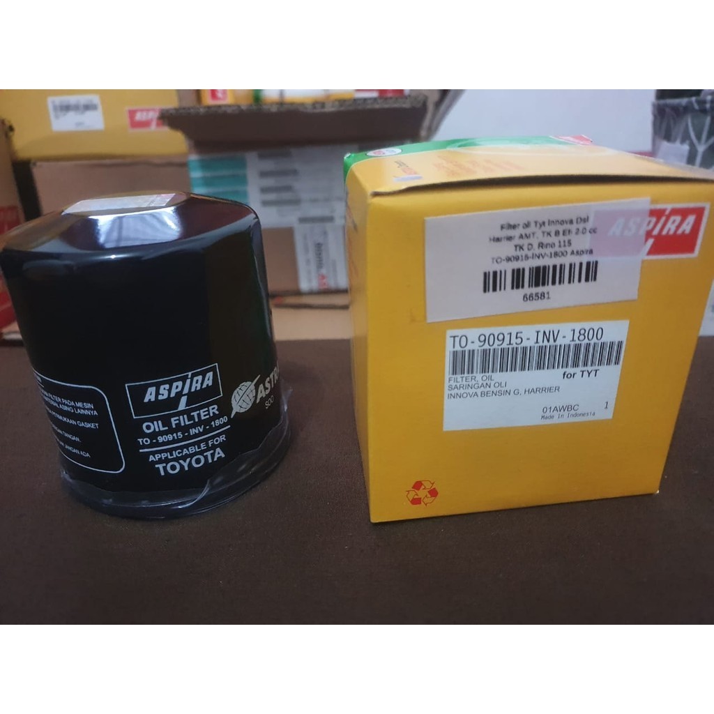 Jual Filter Oli INNOVA BENSIN & DIESEL ('04-'15) , KIJANG BENSIN 2000 ...