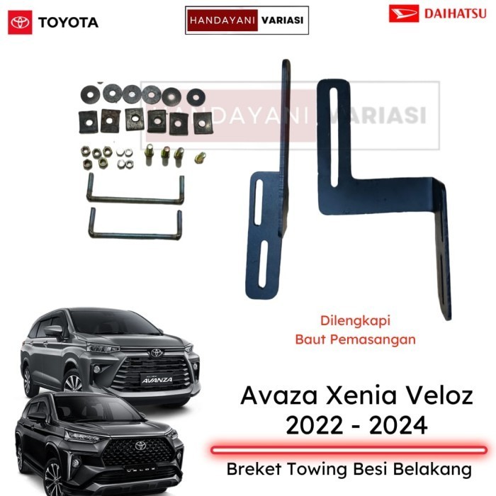 Jual Breket Towing Belakang Besi Avanza Veloz Xenia 2022 2024 Breket