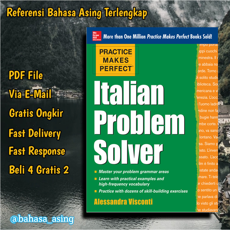 Jual Buku Bahasa Italia Italian Problem Solver | Shopee Indonesia