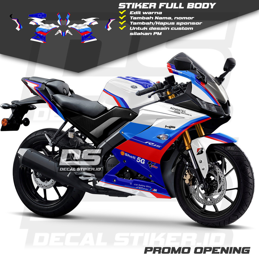 Jual Decal R15 V3 Full Body Keren Stiker R15 V3 Full Body Keren ...