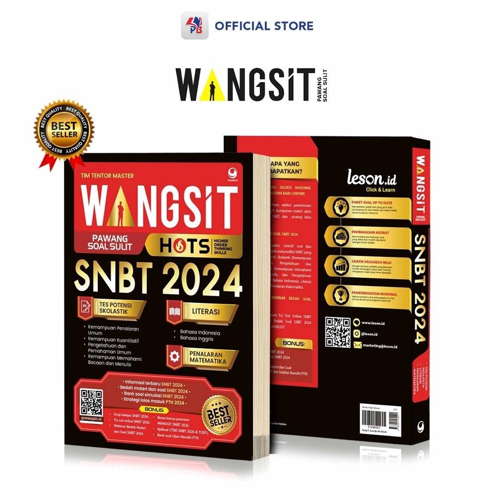 Jual UFO2025 Buku SNBT 2024 / Wangsit Pawang Soal Sulit SNBT 2024