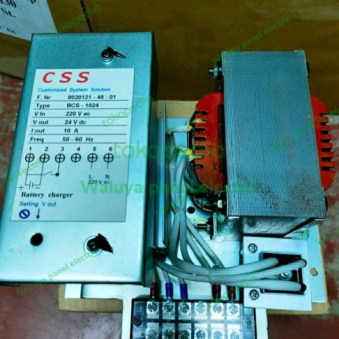 Jual Masih Ada!!! Battre Charger Aki Genset 10A 24V Css Singel Phas ...