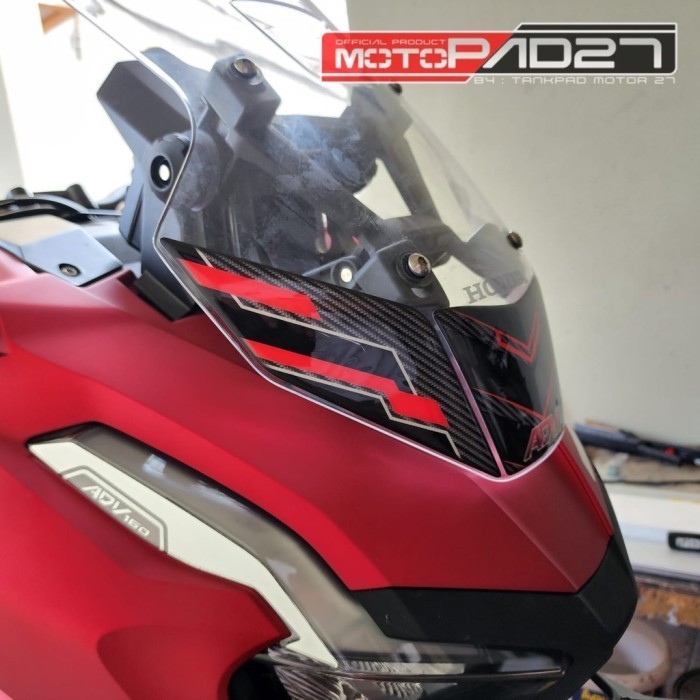 Jual Stiker Visor Windshield Honda Adv 160 Carbon Resin Premium ...
