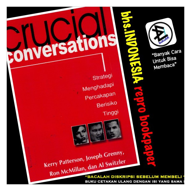 Jual Crucial Conversations - Kerry Patterson (Buku Cetak) | Shopee ...