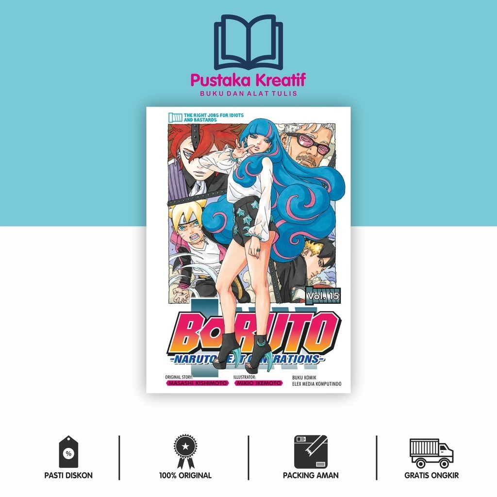Jual Boruto 15-Masashi Kishimoto | Shopee Indonesia