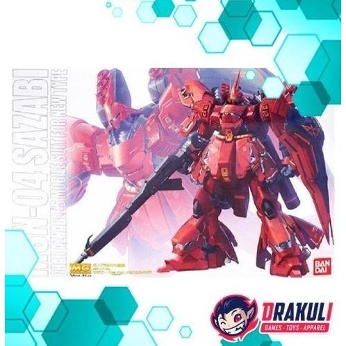 Jual BANDAI Plamo MG MSN-04 Sazabi Ver. Ka [Mechanical Clear Expo ...