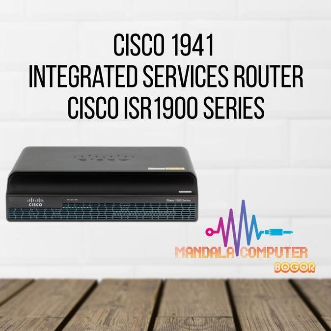 Jual CISCO 1941/K9 Cisco 1900 Series Integrated Services Routers Murah ...