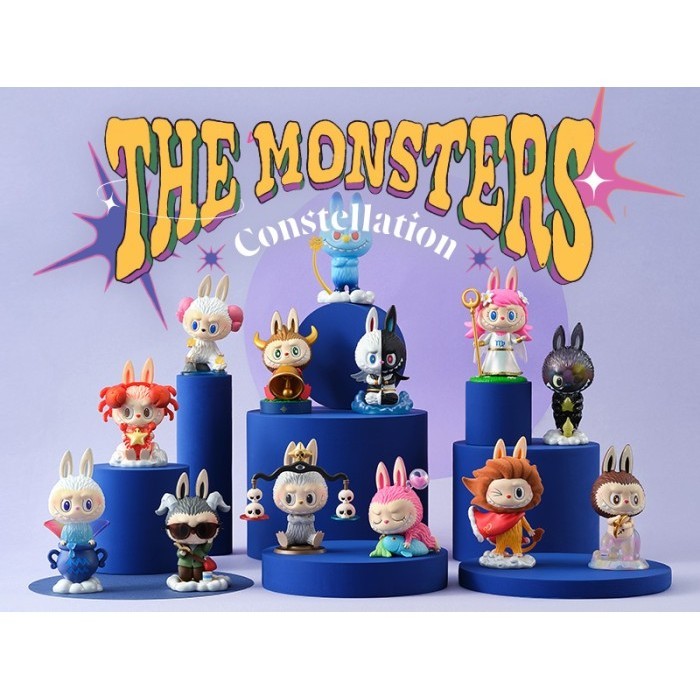 Jual Labubu The Monsters Constellation Pop Mart Open Box Figure Sealed ...