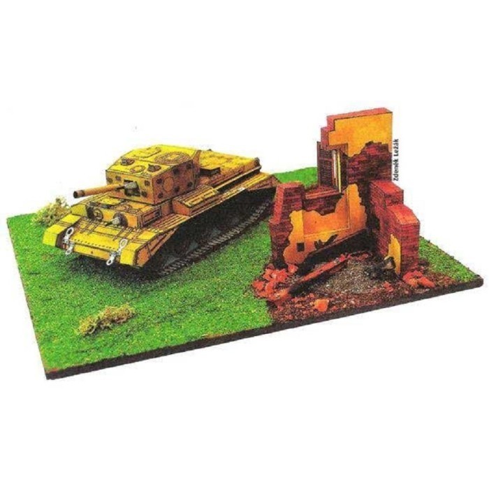 Jual diy papercraft ppla diorama perang cromwell 3a tank zenyang22 ...