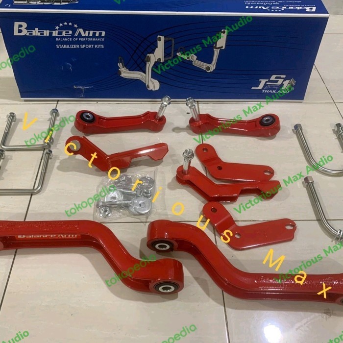 Jual Balance Arm Stabilizer Js1 Mitsubishi All New Pajero Sport Merah ...