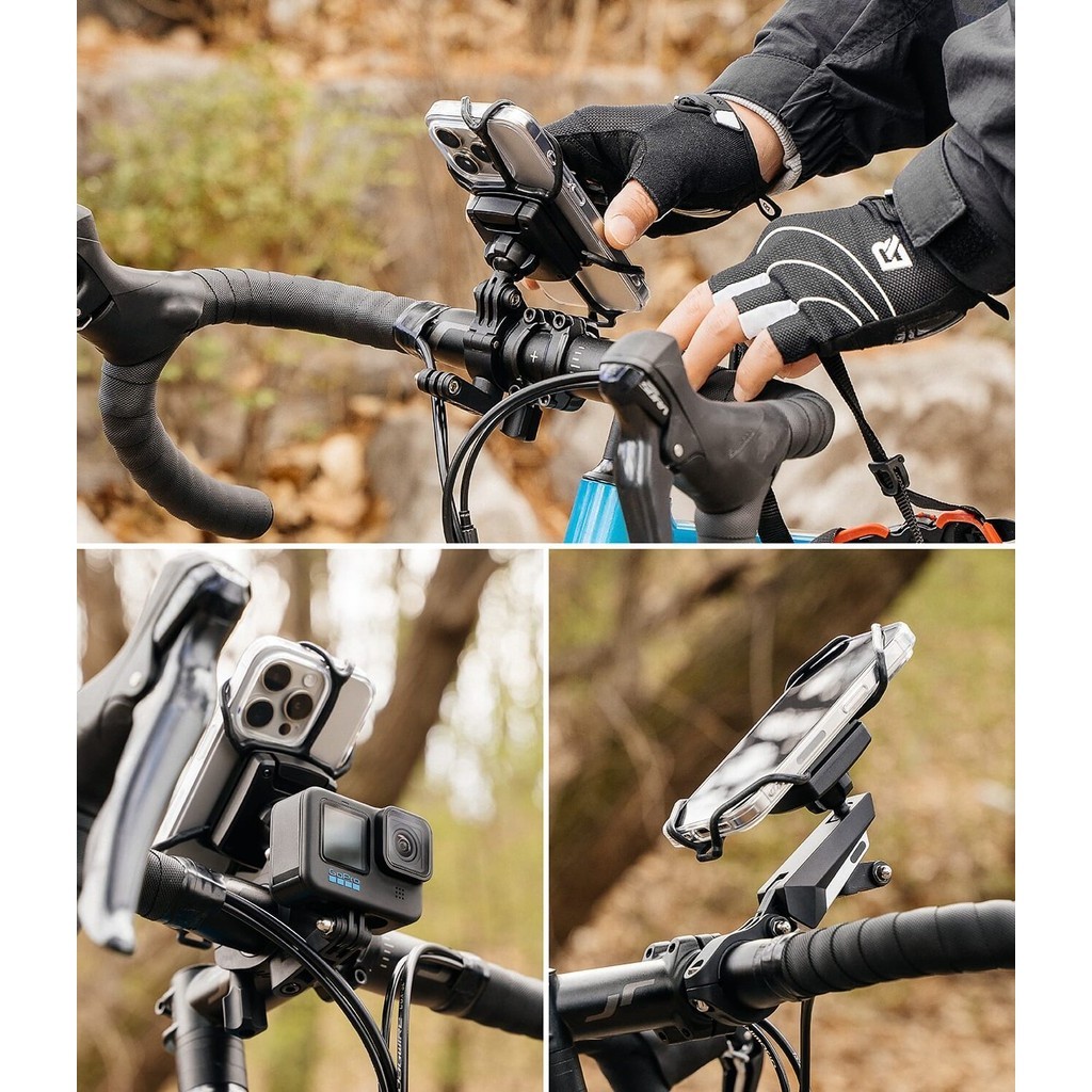 Jual Ringke Mount Stand Holder Bike Sepeda Motor Strap Bracket Senter ...