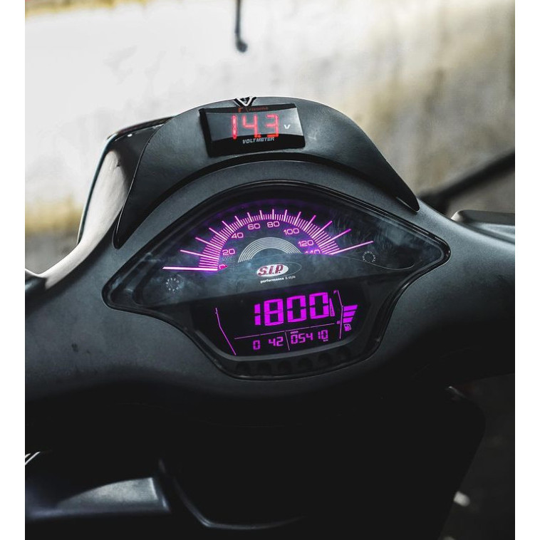 Jual Promo Speedometer Digital Sip Scooter Black Vespa Primavera Sprint ...
