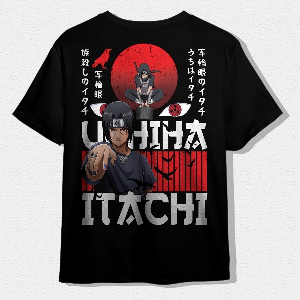Jual Premium Japanese Streetwear T-Shirt Naruto