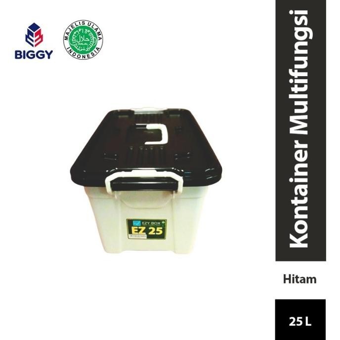 Jual Box Container Gagang Cb 25 Liter Ezy Putih Shinpo Handy Kontainer ...
