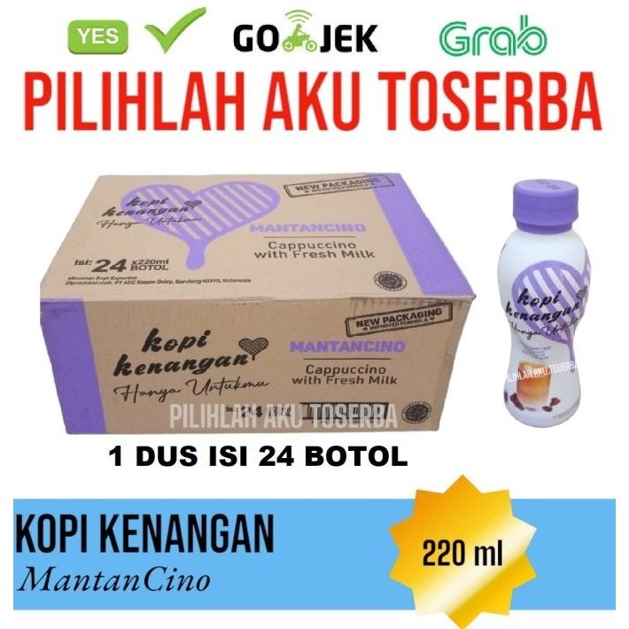 Jual Kopi Kenangan Mantancino 220 Ml - ( 1 Dus Isi 24 Botol ) | Shopee ...