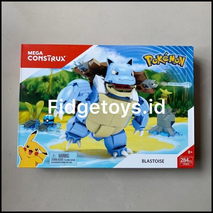 Jual LEGO / BRICK MEGA CONSTRUX POKEMON BLASTOISE | Shopee Indonesia