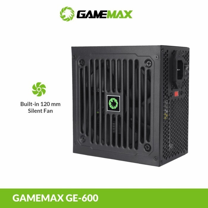 Jual Power Supply Gamemax Ge 600 80Plus Value Gaming Psu 600Watt Shopee Indonesia