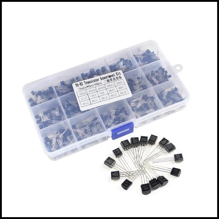 Jual TERBARU 600PCS TRANSISTOR FAST SWITCHING NPN PNP 30-160V 19MM ...