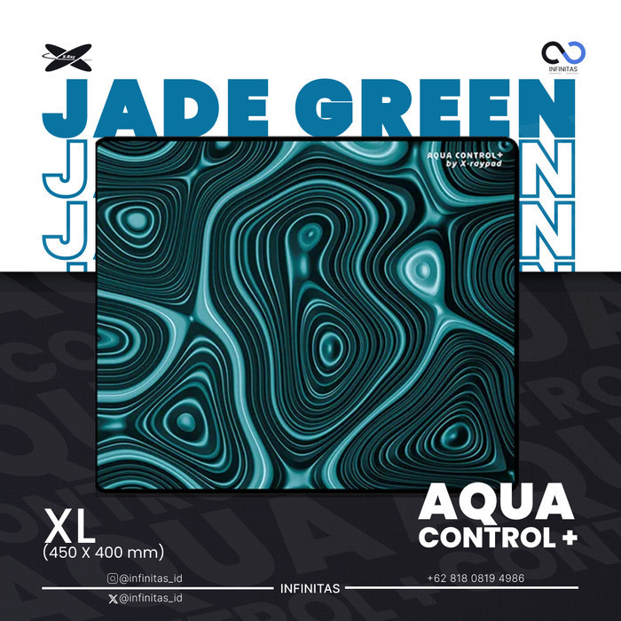 Jual Xraypad Aqua Control Plus / Ac+ Gang Mousepad (Hybrid) | Shopee ...