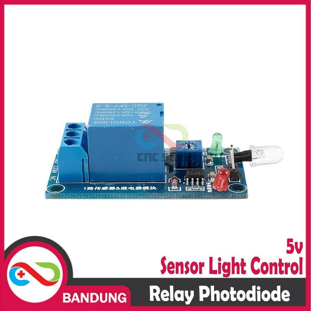 Jual RELAY SENSOR LIGHT CONTROL PHOTODIODE 5V SWITCH MODULE | Shopee ...