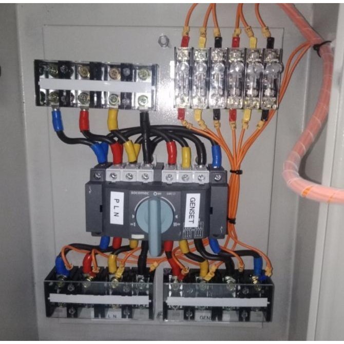Jual Siap Kirim! Panel Cos 40A Genset+Pln 40A 3P+N 4P 40A Change Over ...