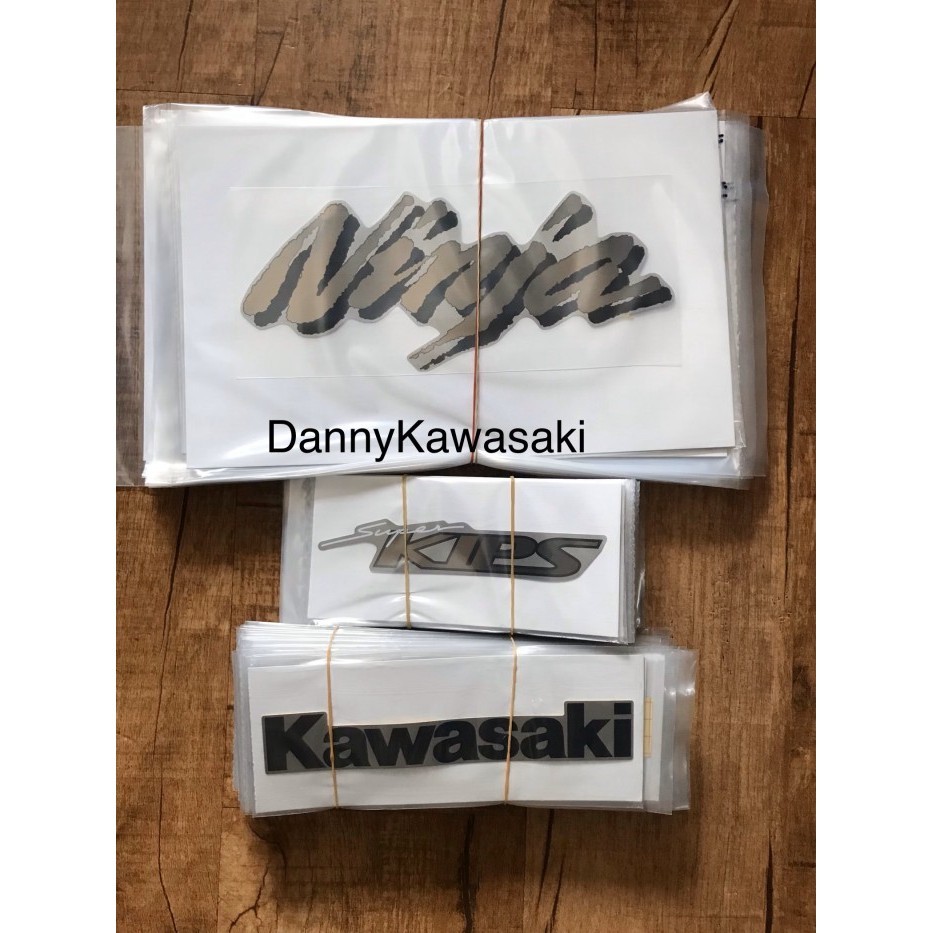 Jual Stiker Set Ninja Rr Old Silver Original Murah | Shopee Indonesia