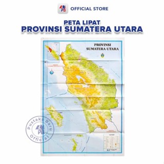 Jual Pjj-1621 Peta Provinsi Sumatera Utara   Peta Lipat Lembaran 