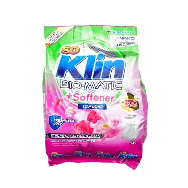 Jual Soklin Biomatic Top Load Bag 800Gr | Shopee Indonesia