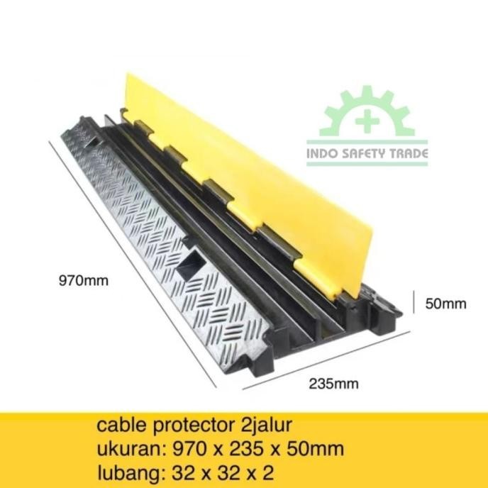 Jual Speedhump Cable Protector 2 Line 2 Jalur Polisi Tidur Pengaman ...