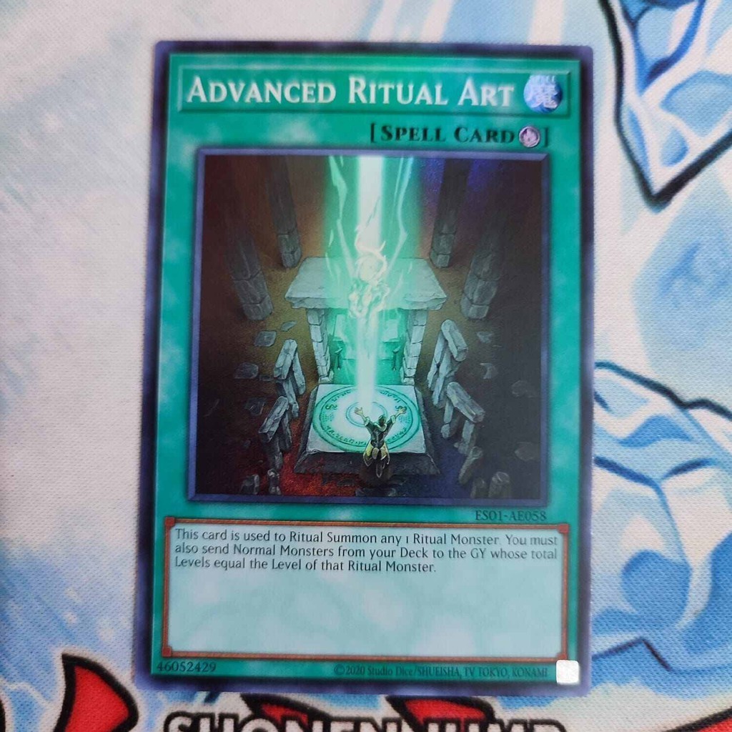 Jual yugioh AE advanced ritual art ES01-AE058 SR original | Shopee ...