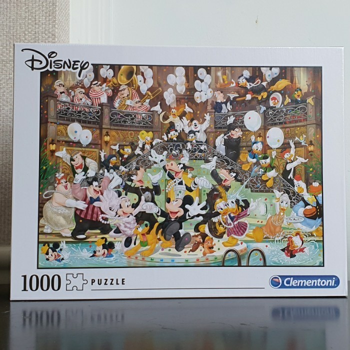 Jual Aru Ready And Original Clementoni Puzzle Mickey Disney Gala 1000 ...