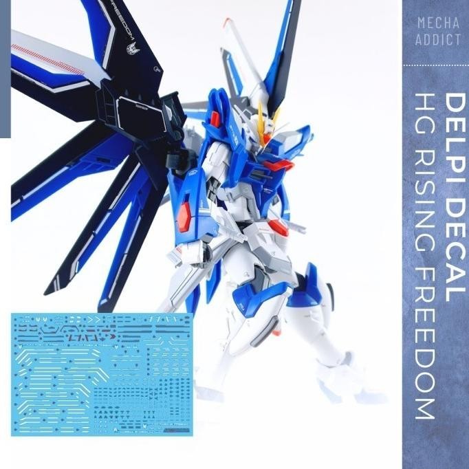 Jual new Water Slide Decal HG Gundam Rising Freedom by DELPI | Shopee ...