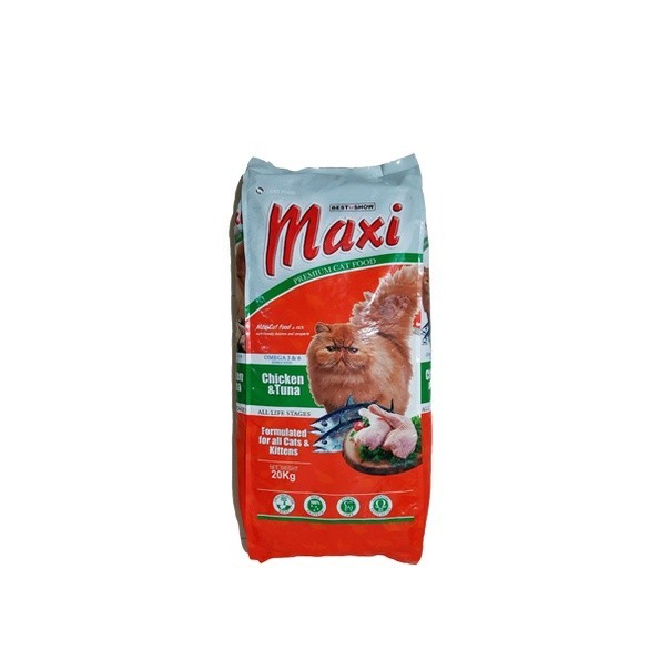 Jual MAKANAN KUCING MAXI CAT CHICKEN & TUNA 7KG ( VIA EKSPEDISI ...